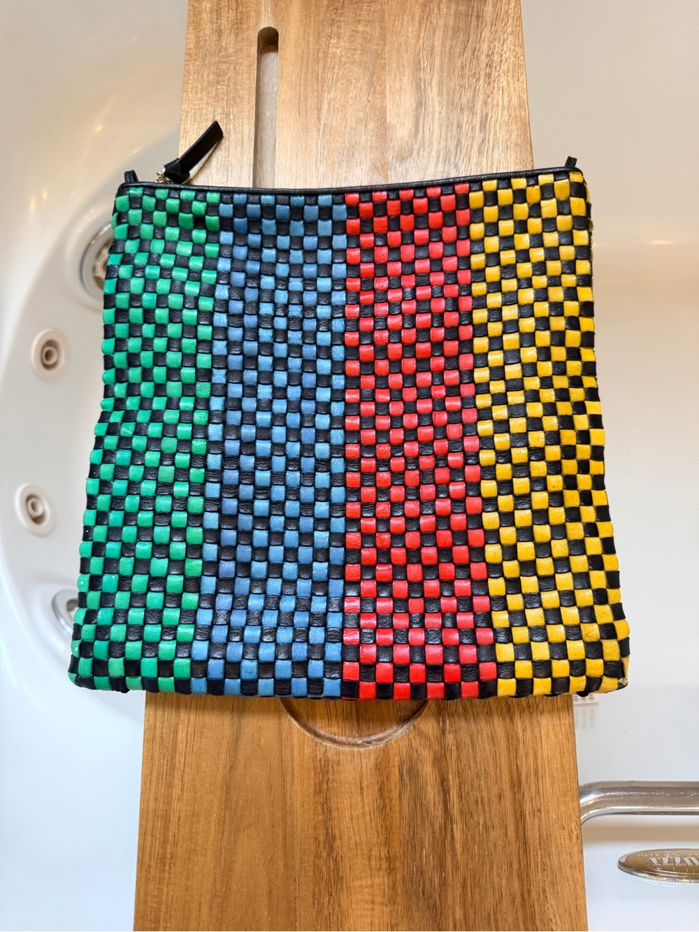 Clare V Foldover Clutch w/ Tabs original $295